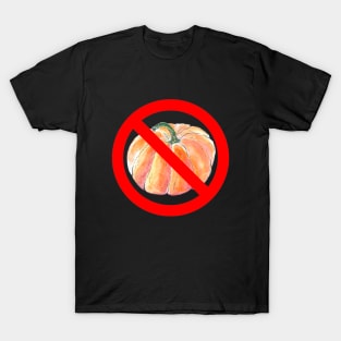 Anti Halloween – no pumpkin! T-Shirt